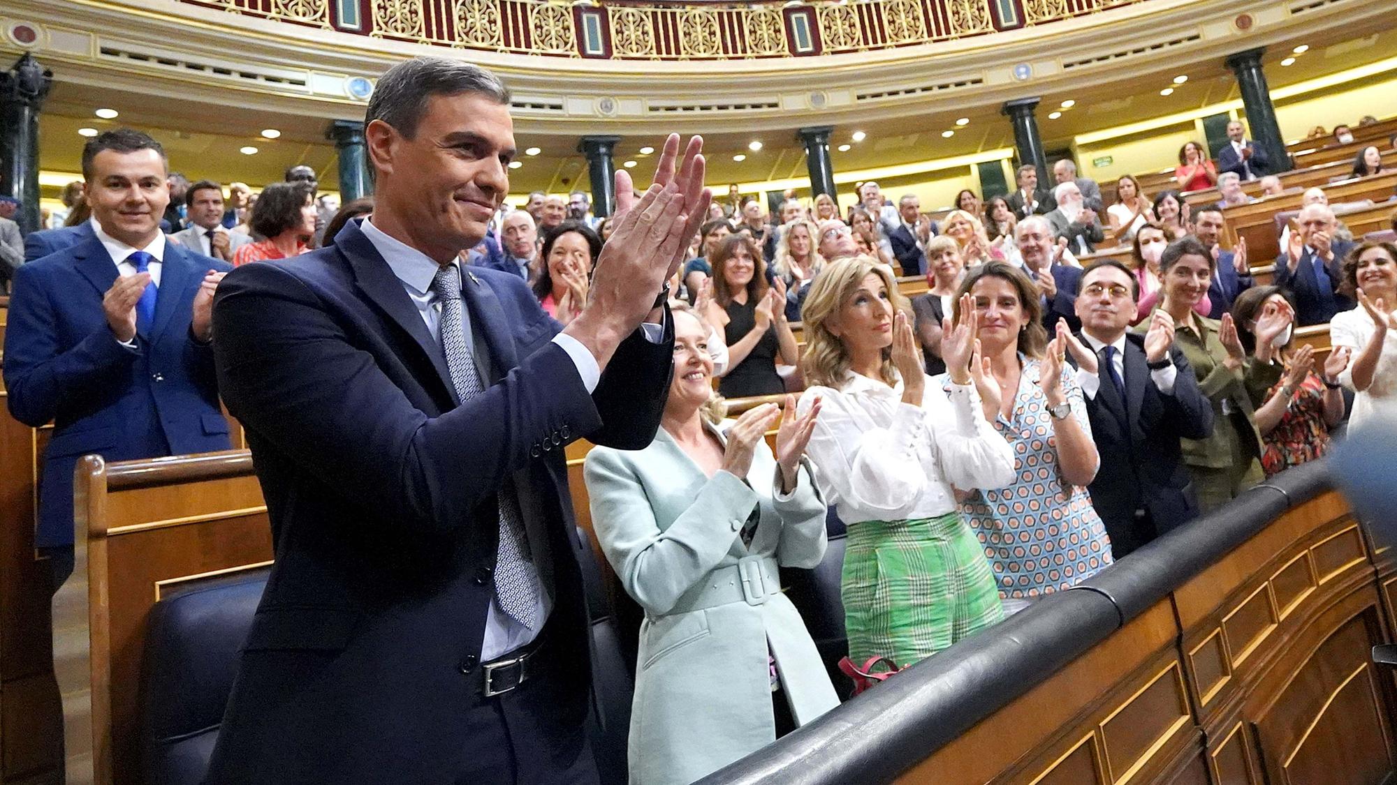 MADRID 12-07-2022 DEBATE ESTADO DE LA NACION , en la imagen Pedro Sanchez . Imagen DAVID CASTRO