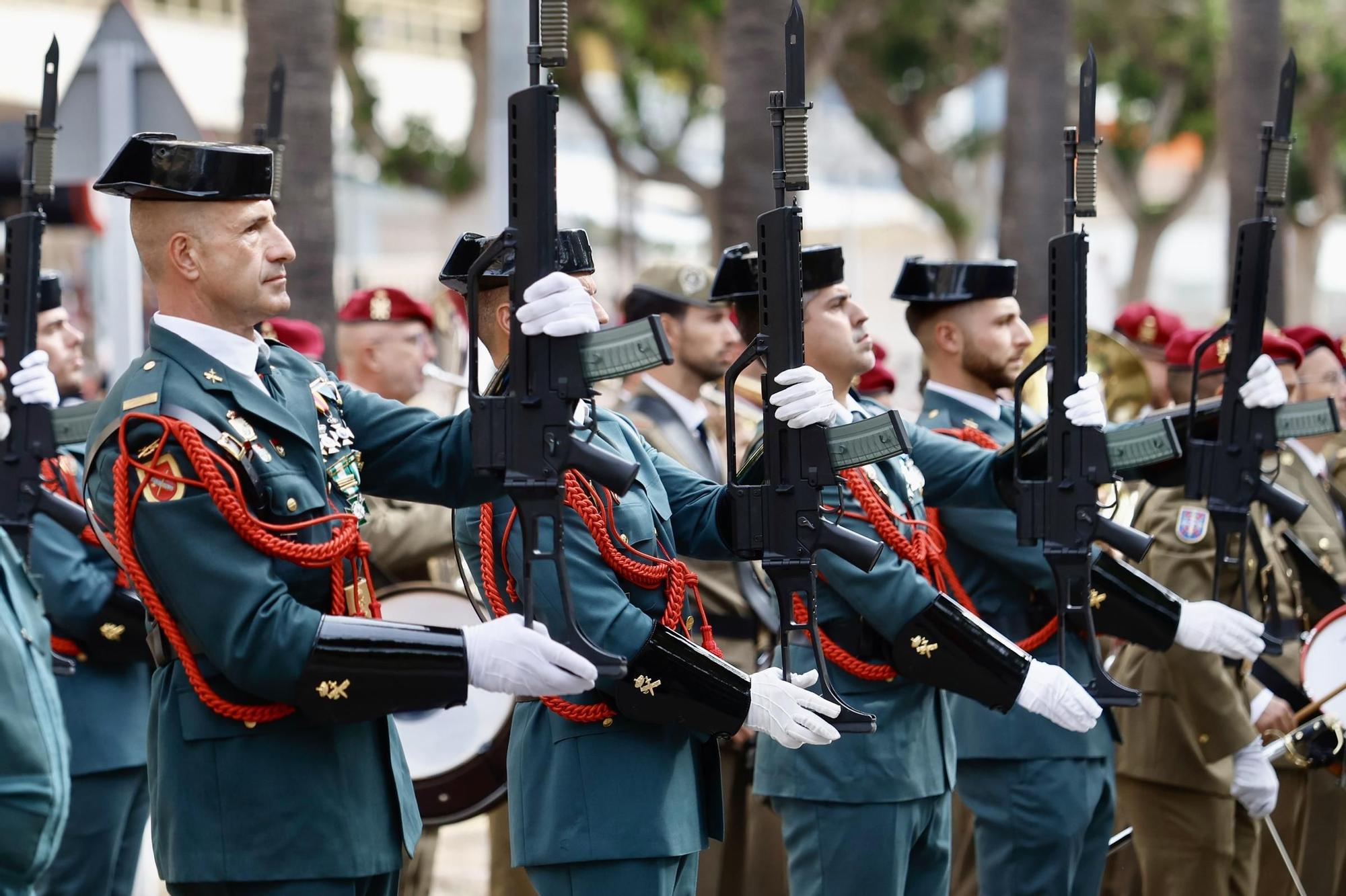 Celebración del dia de la Hispanidad en Cullera