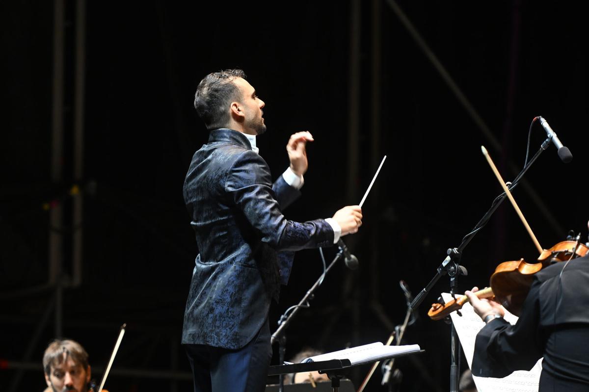 Actuación de Plácido Domingo en el SOM Festival