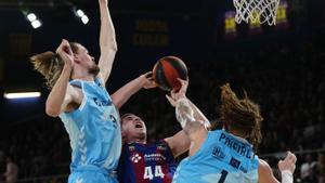 102-94. El Barça sufre para sofocar la épica del Zunder Palencia