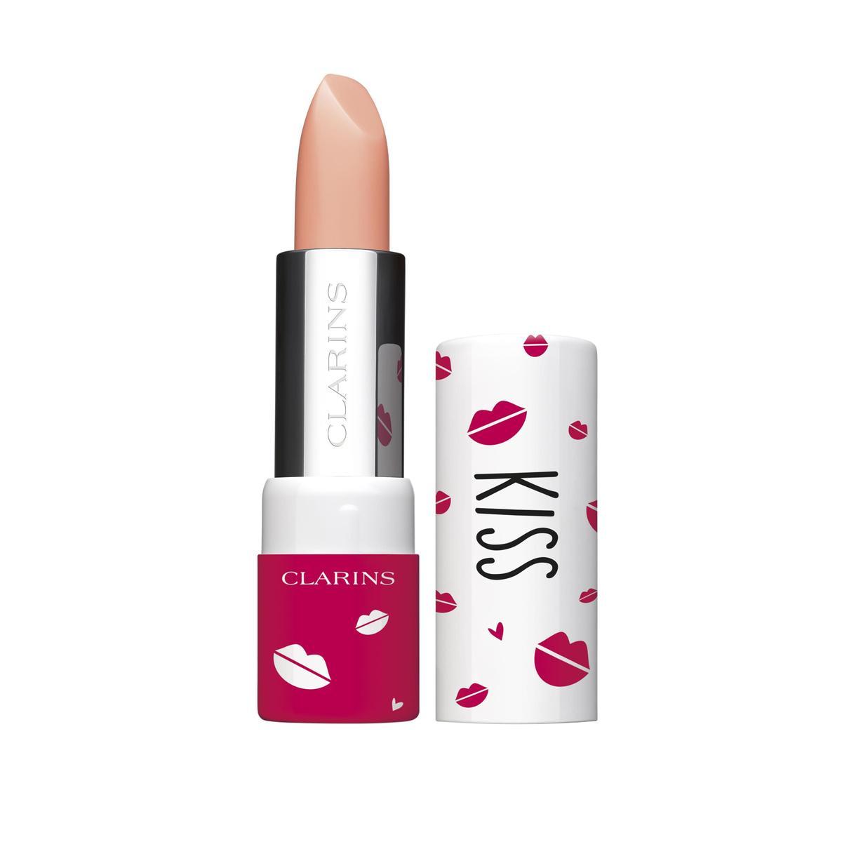 Labios melocotón, la sensualidad más discreta: Joli Baume Eclat du Jour brillo, de Clarins (16,50 euros).