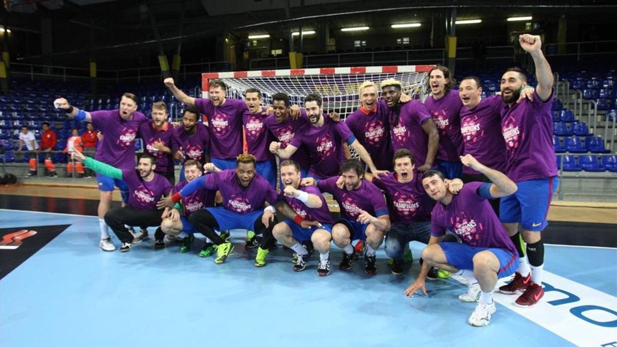 El Barça Lassa ganó la pasada Liga en el Palau ante el Bidasoa