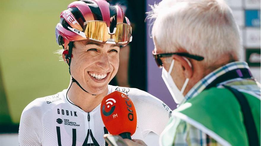 Mavi García peleará por el top-10 en la última etapa de la Vuelta femenina