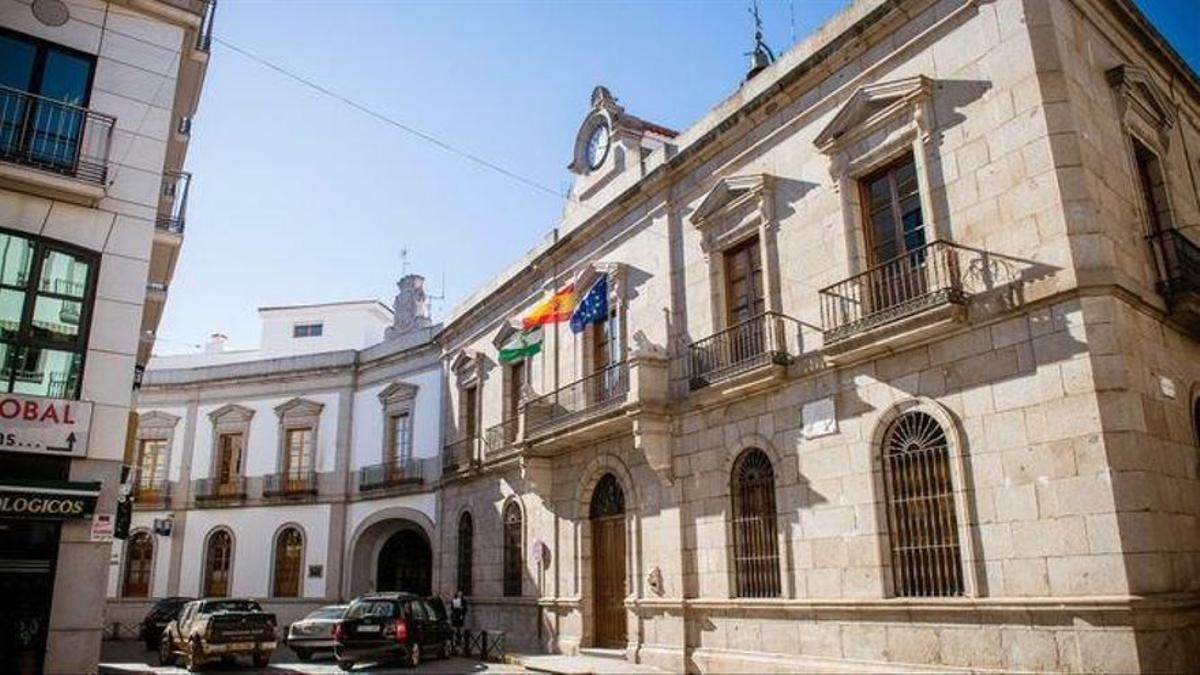 Fachada del Ayuntamiento de Pozoblanco, en el norte de la provincia.