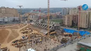 La FIFA visita Zaragoza y la nueva Romareda el próximo martes con vistas al Mundial de Fútbol 2030