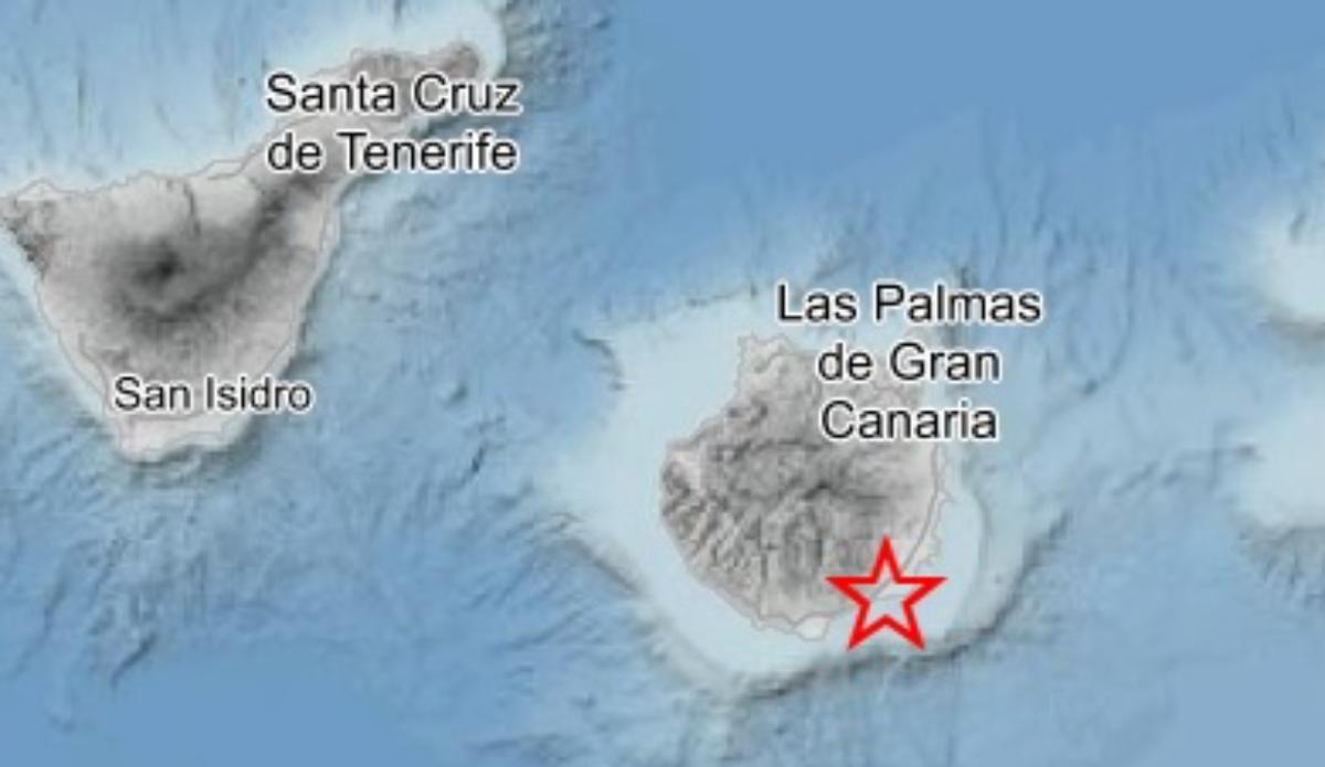 Mapa del lugar del seismo
