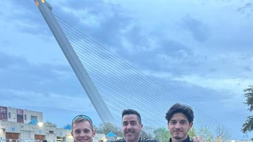 La vía olímpica para  el Náutico O Muíño