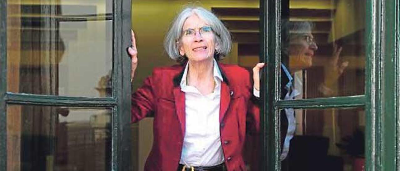 Donna Leon, en su reciente visita a Barcelona para recoger el Premio Pepe Carvalho.