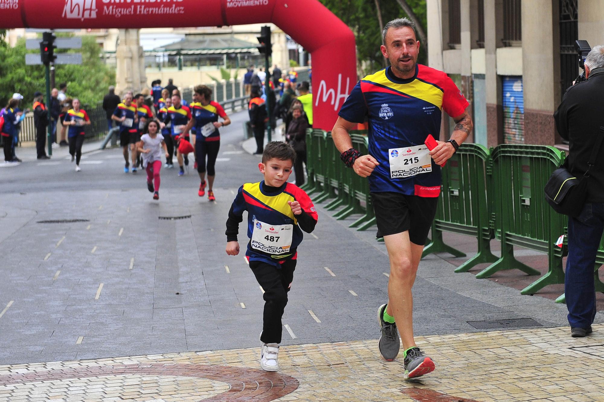 1ª carrera solidaria "RUTA 091" en Elche