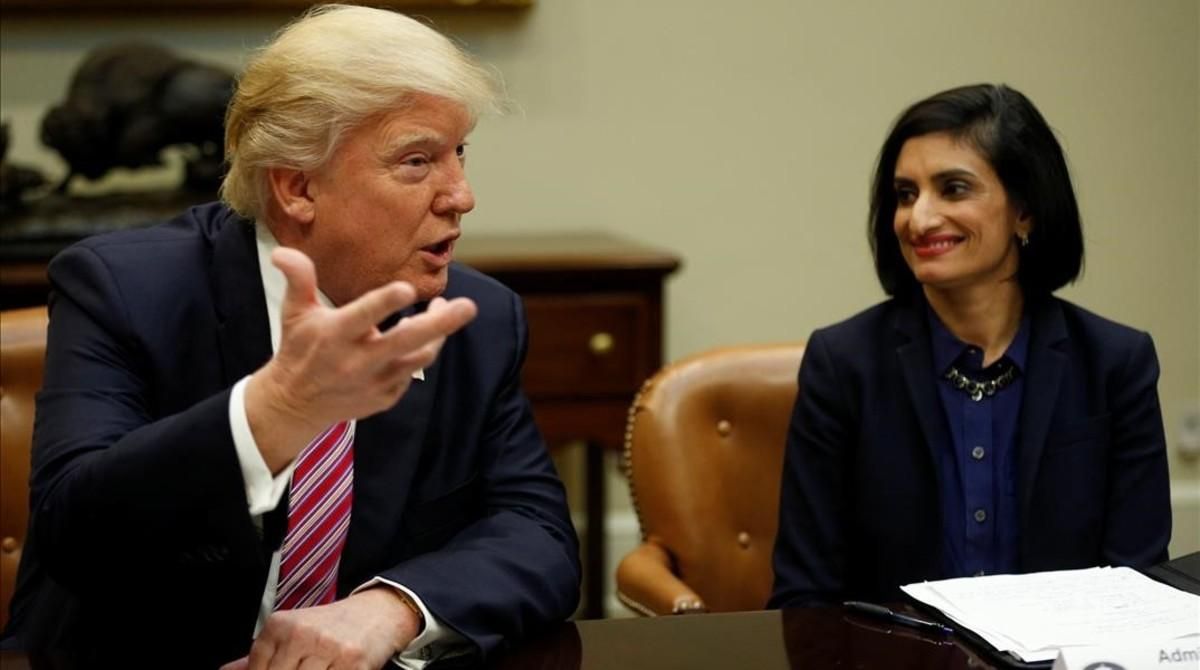 undefined37772116 u s  president donald trump attends the women in healthcare 170322204805