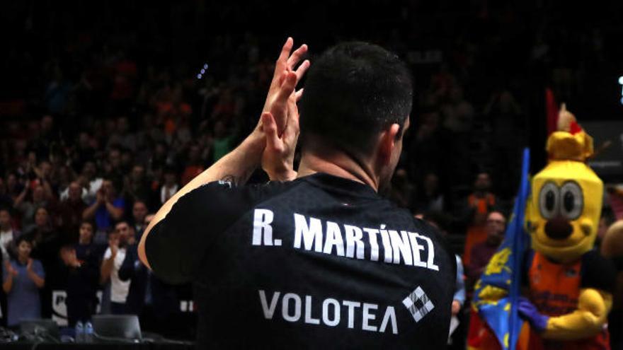 Rafa Martínez: &quot;Nunca me hubiera ido del Valencia Basket&quot;