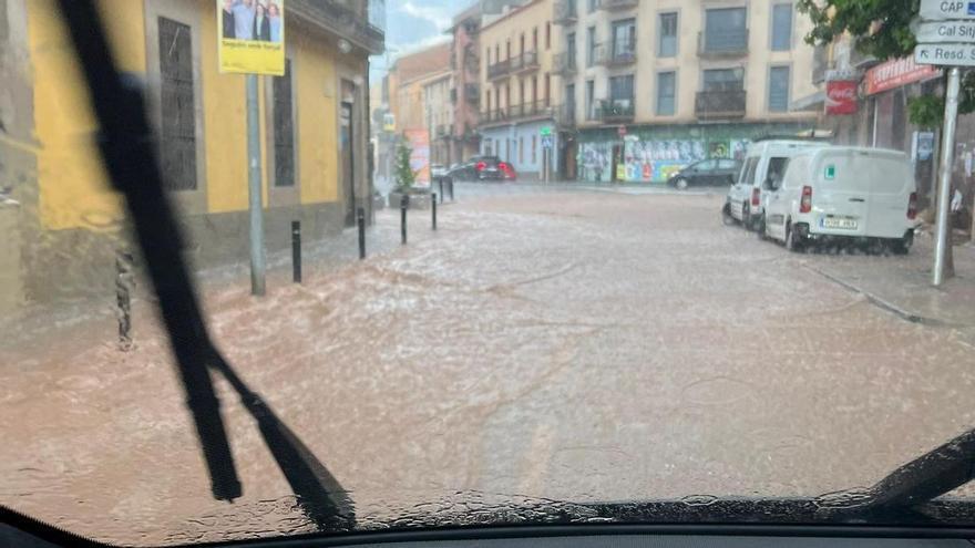 Així ha viscut Artés el temporal de pluja i calamarsa d&#039;aquest dimarts