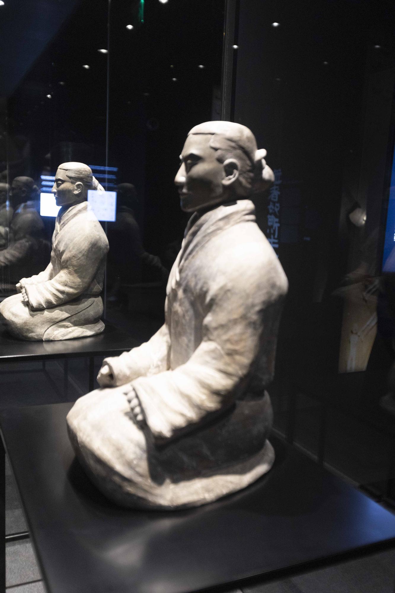 La inauguración de la exposición El legado de las dinastías Qin y Han. Los guerreros de Xian