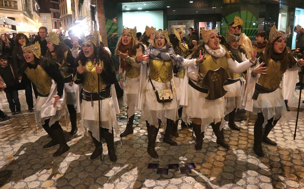 Fin de semana de carnaval en Málaga