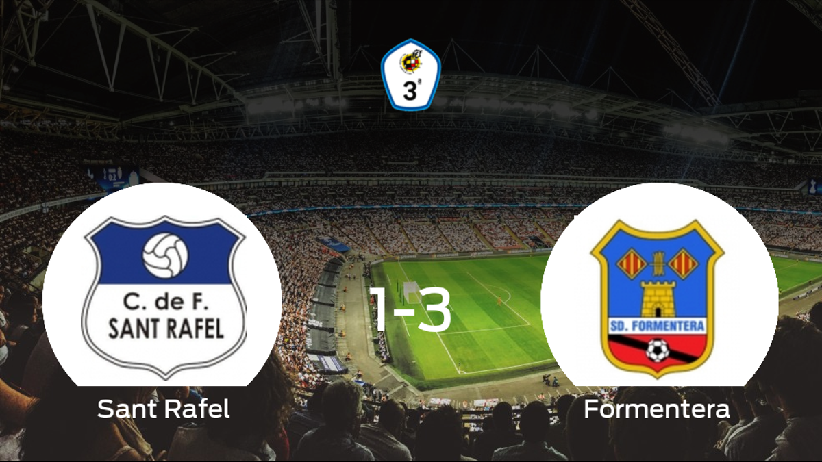 El Formentera gana 1-3 al Sant Rafel en el Municipal de Sant Rafel