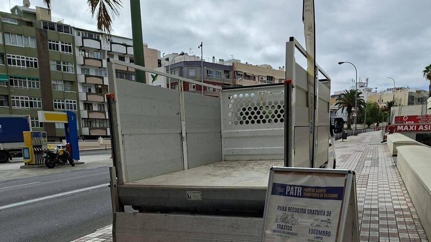 Estos son los barrios donde pasarán los puntos limpios móviles en septiembre en Las Palmas de Gran Canaria
