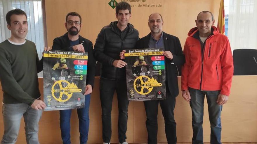 La presentació de la Corriolada del Collbaix es va fer a l&#039;Ajuntament de Sant Joan