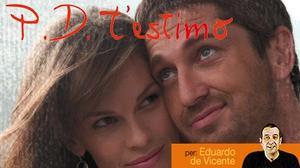 Eduardo de Vicente li explica les claus de ’P.D. t’estimo’.