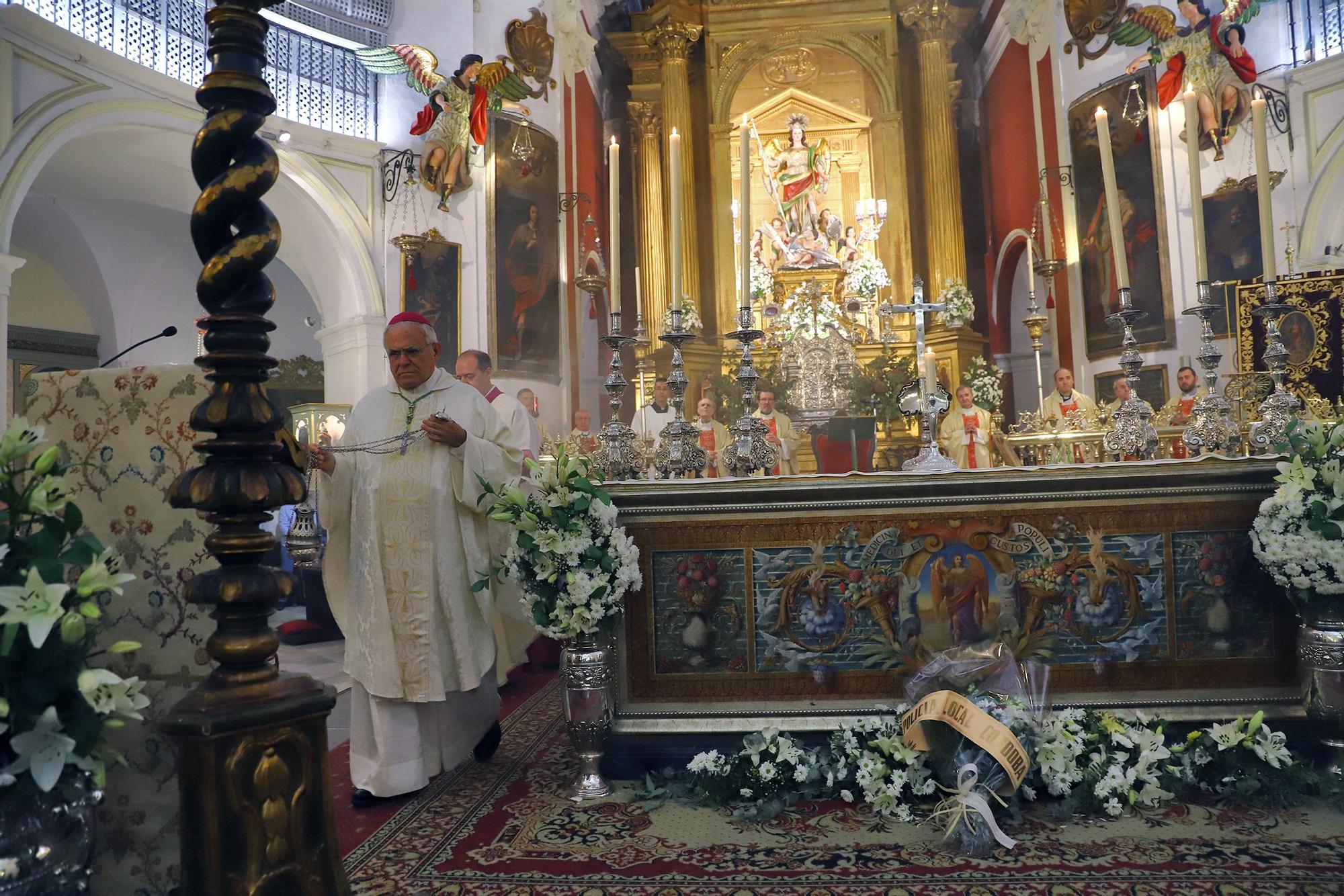 Festividad de San Rafael en la iglesia del Juramento