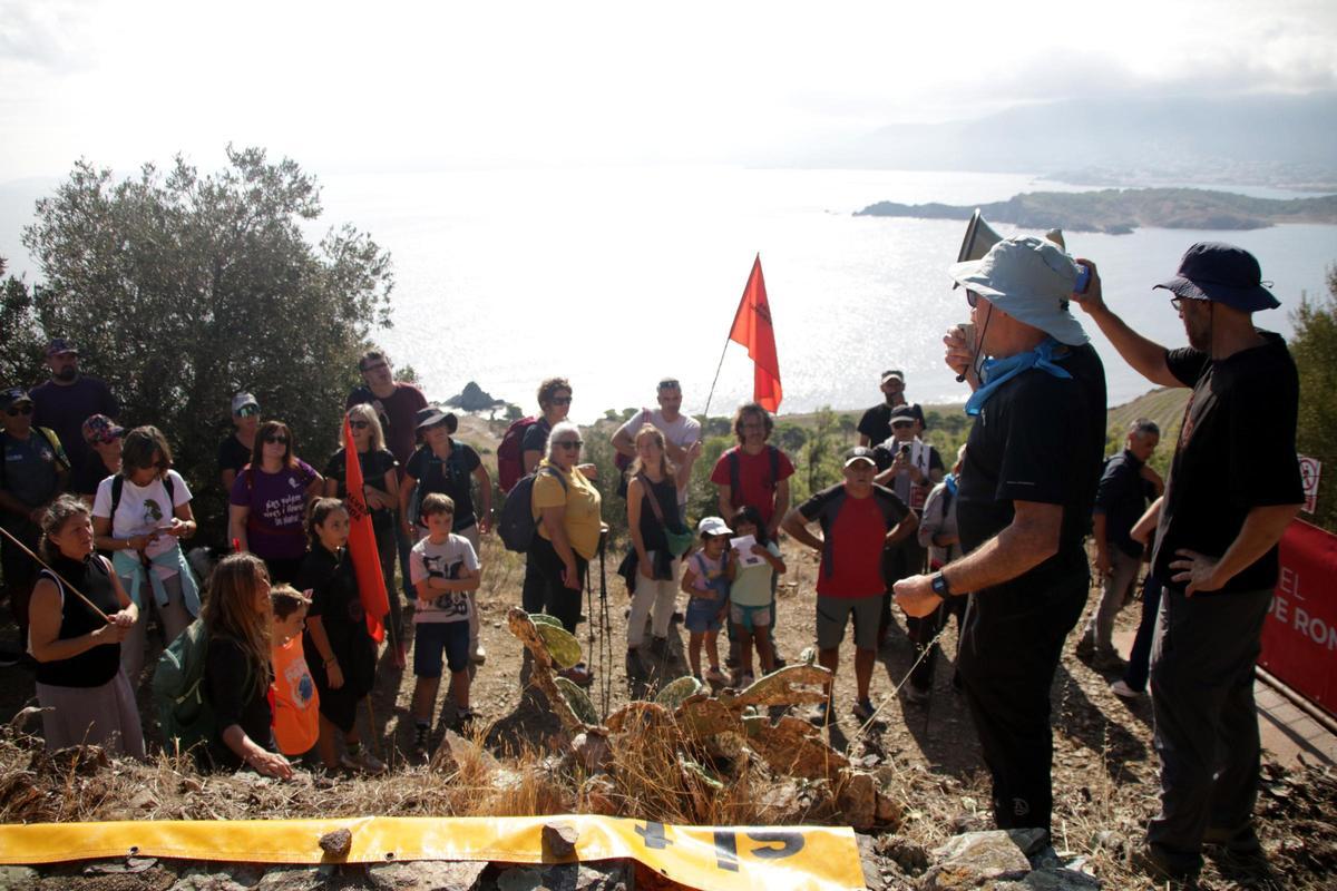Concentracio al mirador dels Canons