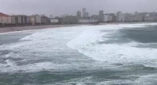 Alerta naranja este jueves por temporal costero en todo el litoral gallego