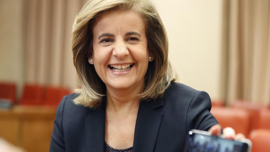 La ministra de Treball, Fátima Báñez.