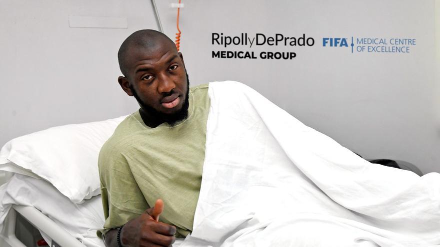 Ibrahima Koné es operado con éxito de su tobillo en ‘Ripoll y De Prado Sport Clinic’