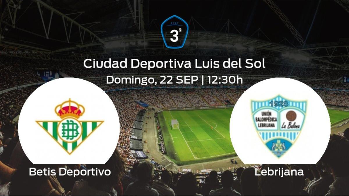 Jornada 5 de la Tercera División: previa del duelo Betis Deportivo - Lebrijana