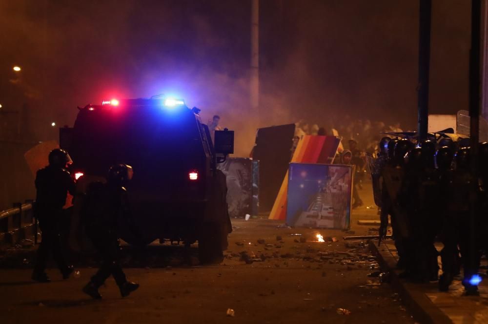 Protestas en Ecuador contra Lenín Moreno.