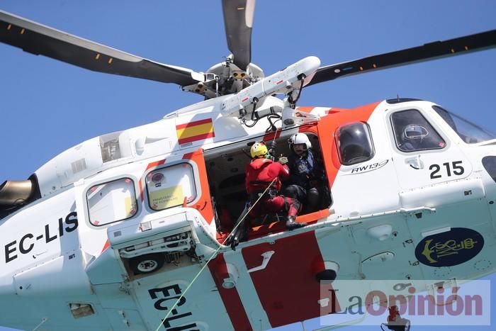 Simulacro de Salvamento Marítimo en Cartagena