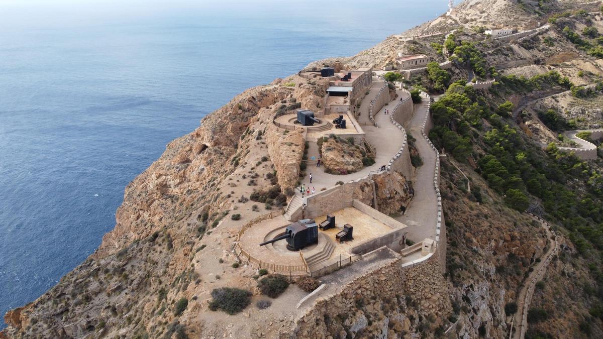 Cabo Tiñoso y Baterías de Cartagena.