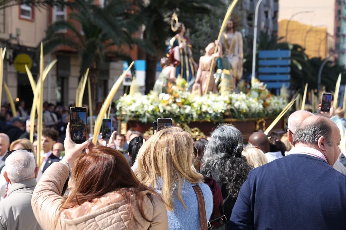 La procesión de "La Burrita" en Alicante, en imágenes