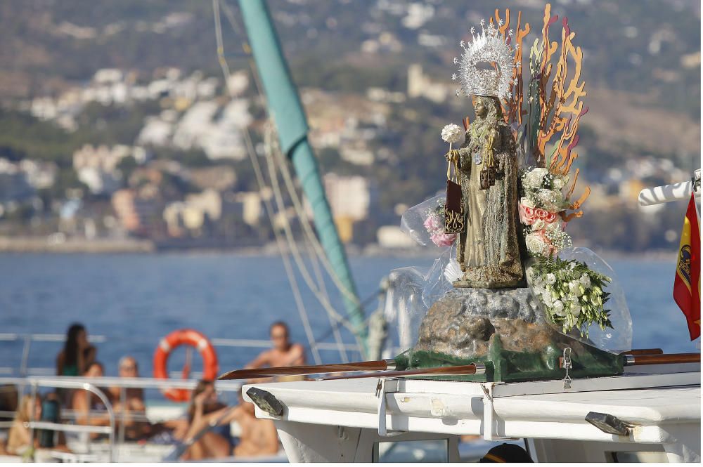 El Perchel, Huelin y la Malagueta celebran las procesiones del Carmen