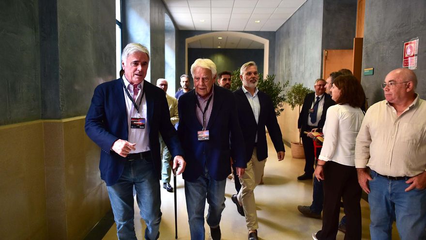 Felipe González en un congreso en Plasencia: "Hay que preparar la naturaleza para que los incendios no sean inextinguibles"