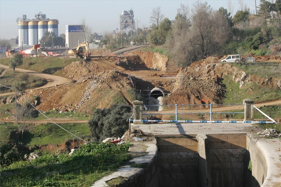 Imágenes de la evolución de las obras de la Ronda Norte