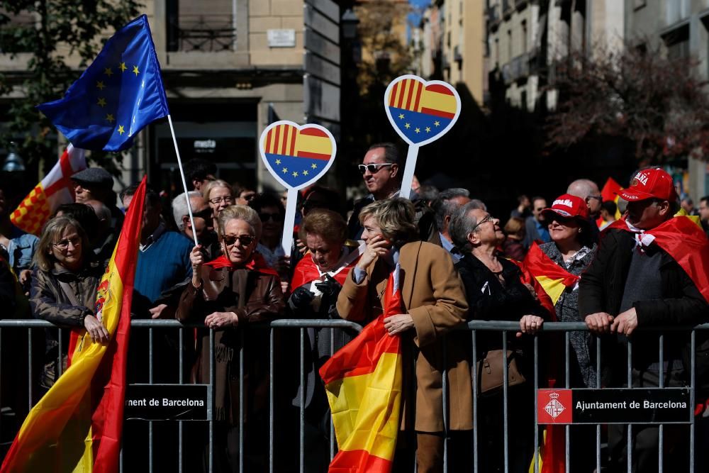 Manifestación de Sociedad Civil Catalana