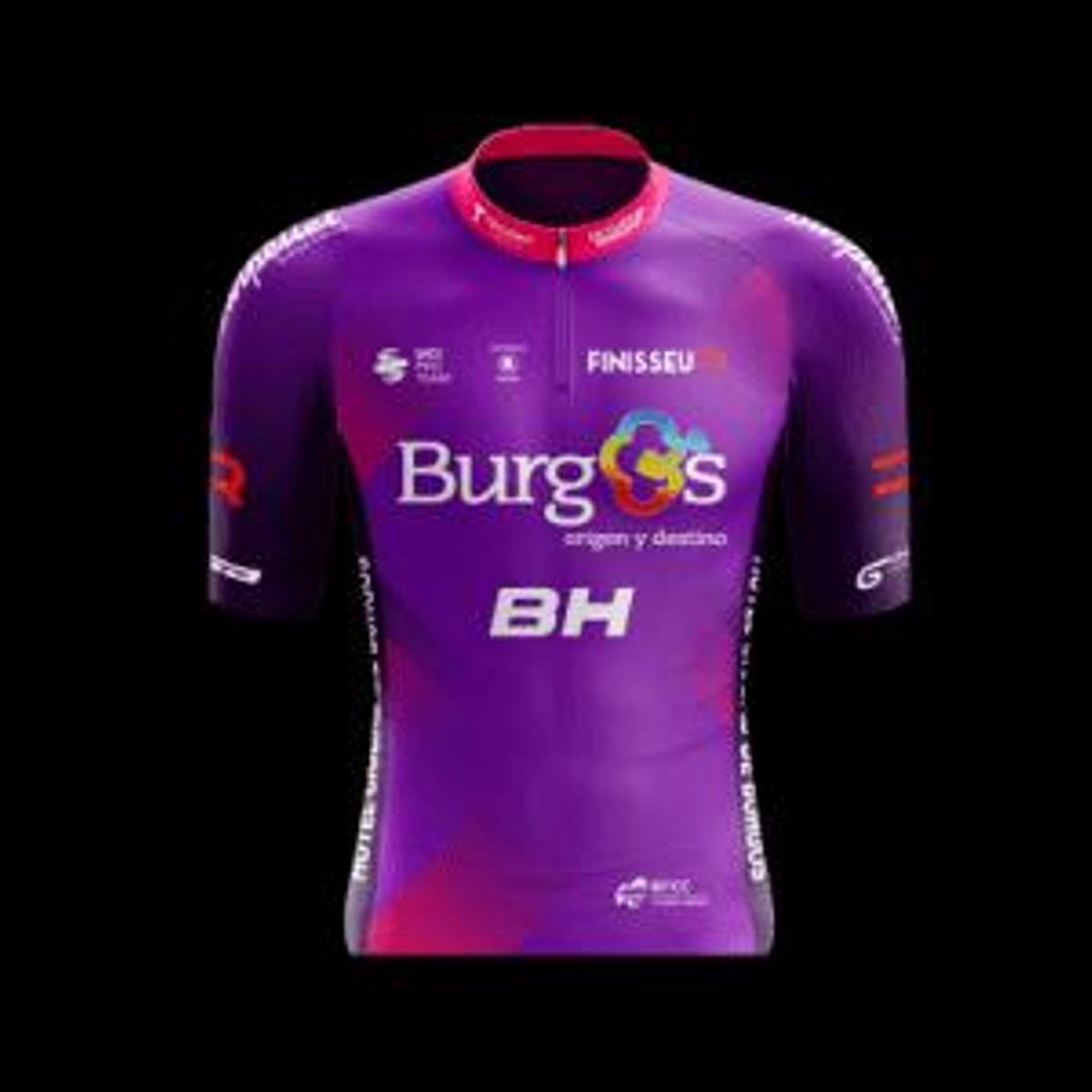 Maillot del Burgos.