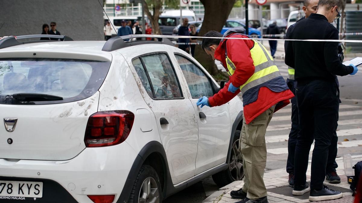 Despliegue policial tras el tiroteo de la calle Gaucín.