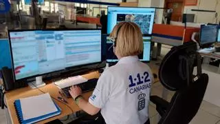 Un motorista de 73 años, en estado grave tras chocar frontalmente contra un vehículo en Tenerife