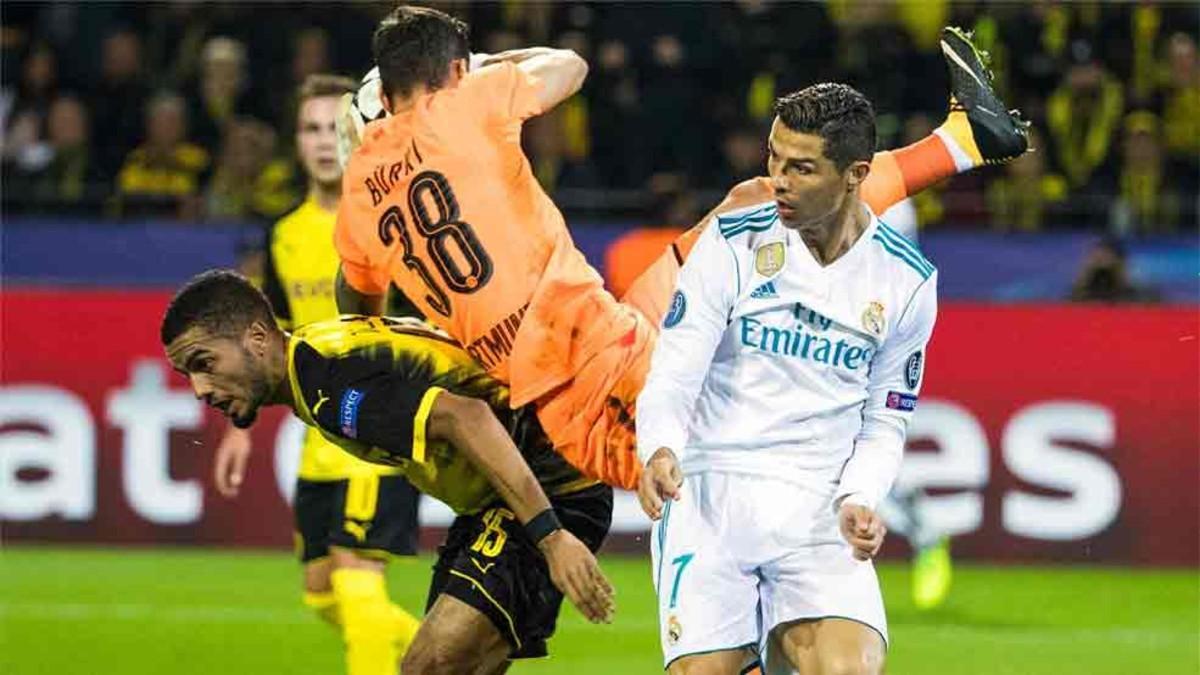 El Real Madrid y el Borussia Dortmund juegan en el Bernabéu