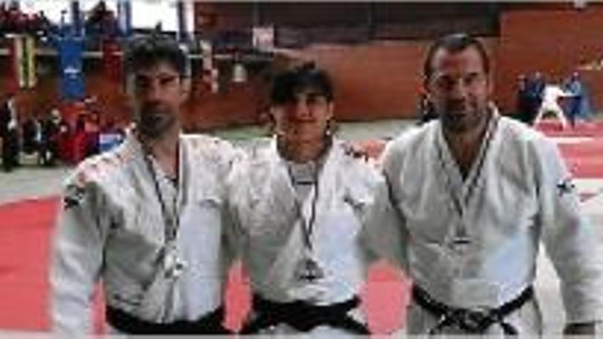 Tres medalles a la Copa d&#039;Espanya de judo veterà