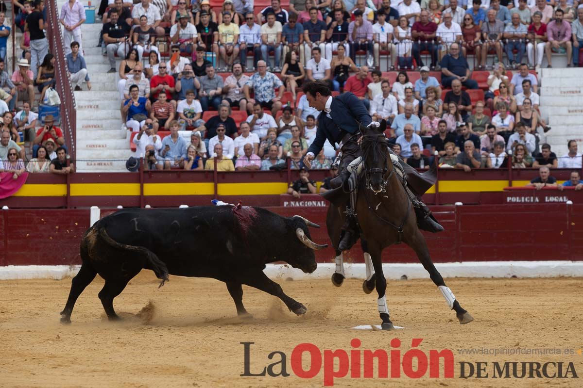 Corrida de Rejones en la Feria Taurina de Murcia (Andy Cartagena, Diego Ventura, Lea Vicens)