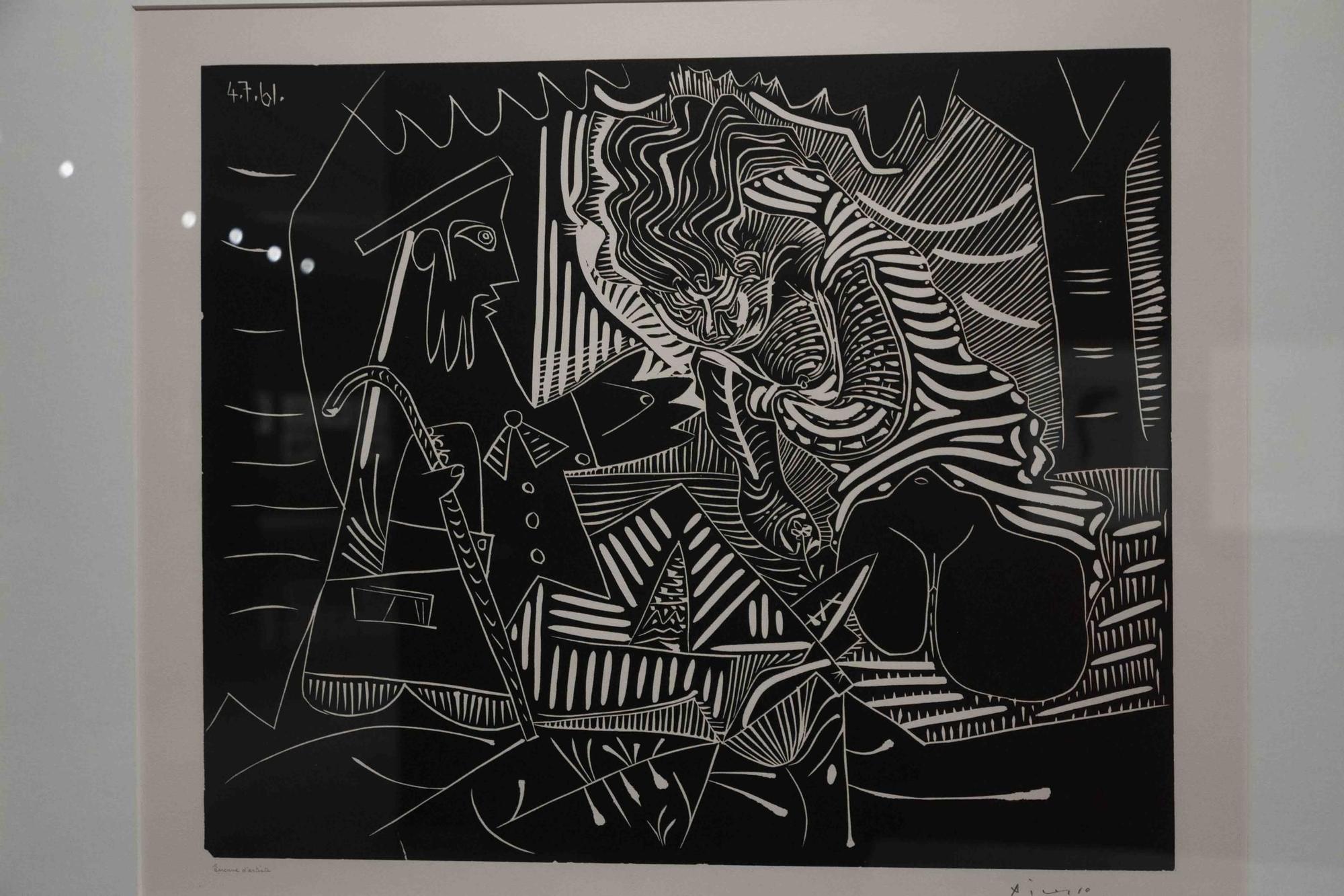 Picasso y la modelo