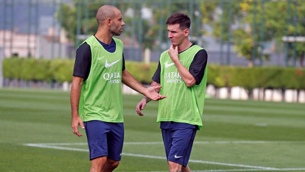 Messi y Mascherano, en una imagen de archivo