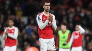 El juagdor del Arsenal Mikel Merino