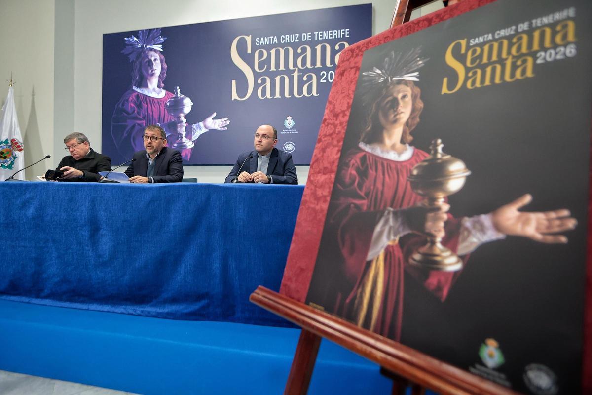 Presentación de la programación de Semana Santa en Santa Cruz de Tenerife.