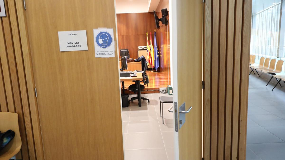 El juicio se celebró a puerta cerrada ante la Sección Sexta de la Audiencia Provincial de Zaragoza.