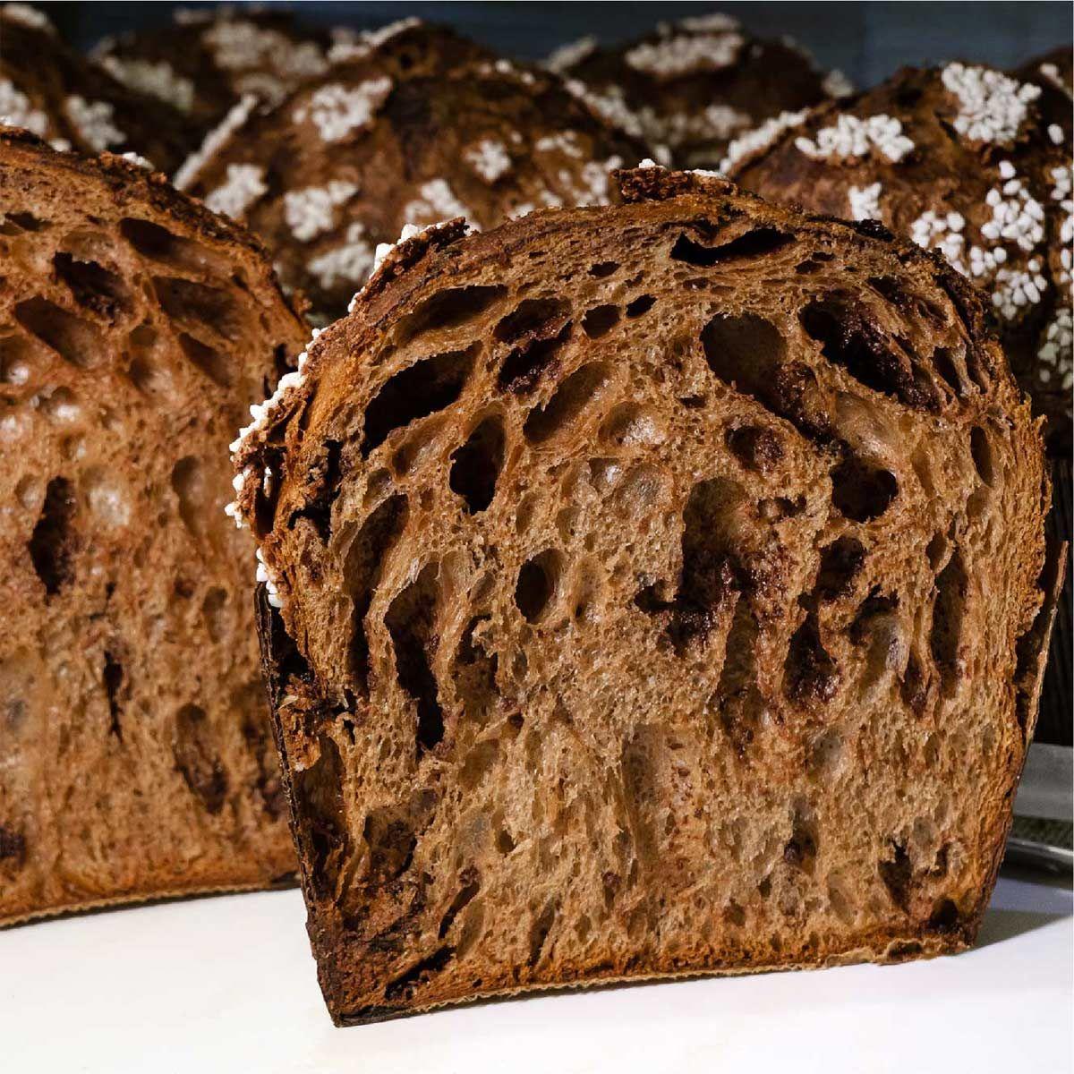 Panettone de chocolate de Cal Jan