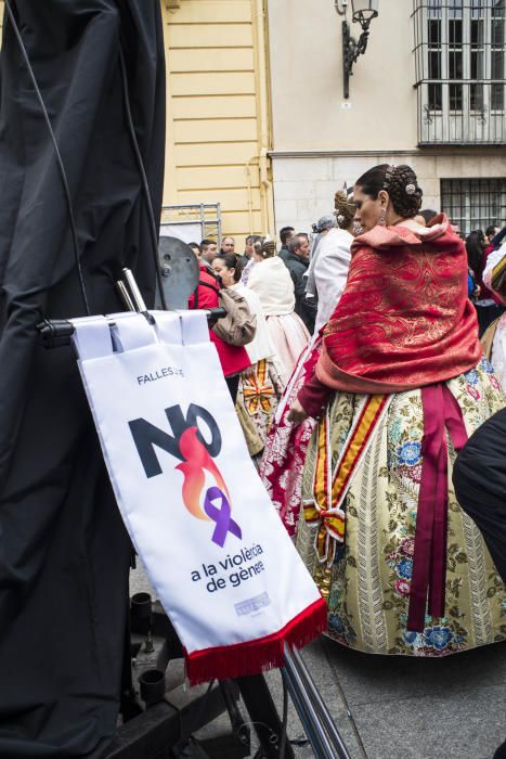 Las fallas en la Diputación contra la violencia machista