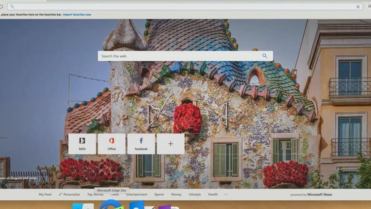 Así se ve Microsoft Edge para MacOS